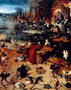 BOSCH, Hieronymus The Temptation of Saint Anthony oil painting